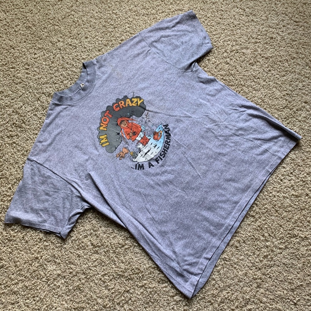 Vintage 1996 J. Angus McLean Fishing Shirt